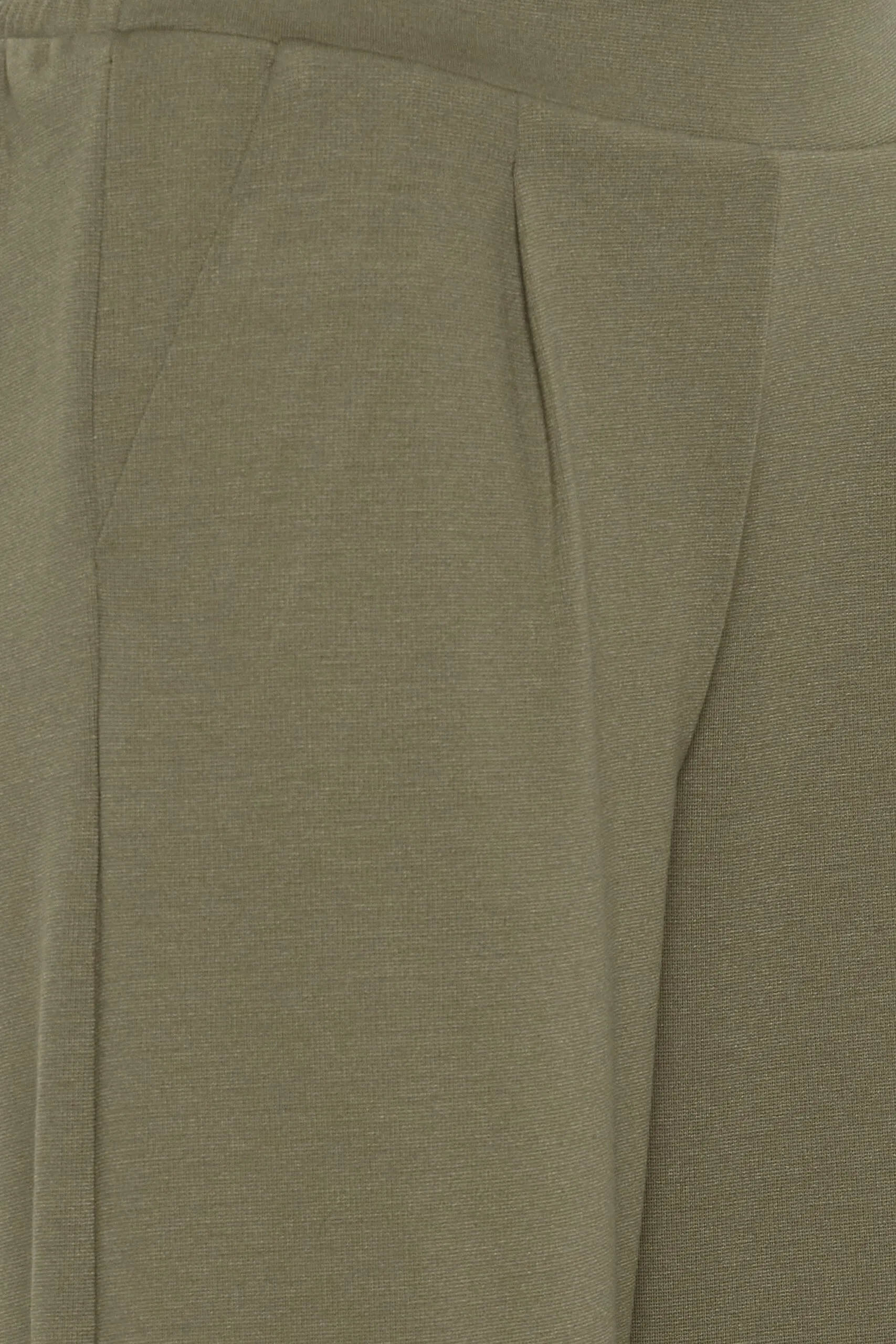 Pantaloni bootcut Ichi IHKATE SUS WIDE PA Verde Oliva