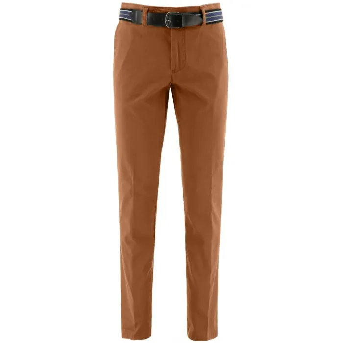 Pantaloni chino elasticizzati Henk ter Horst Senape