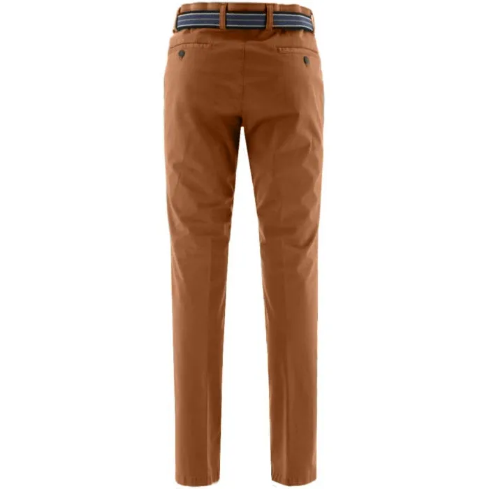 Pantaloni chino elasticizzati Henk ter Horst Senape