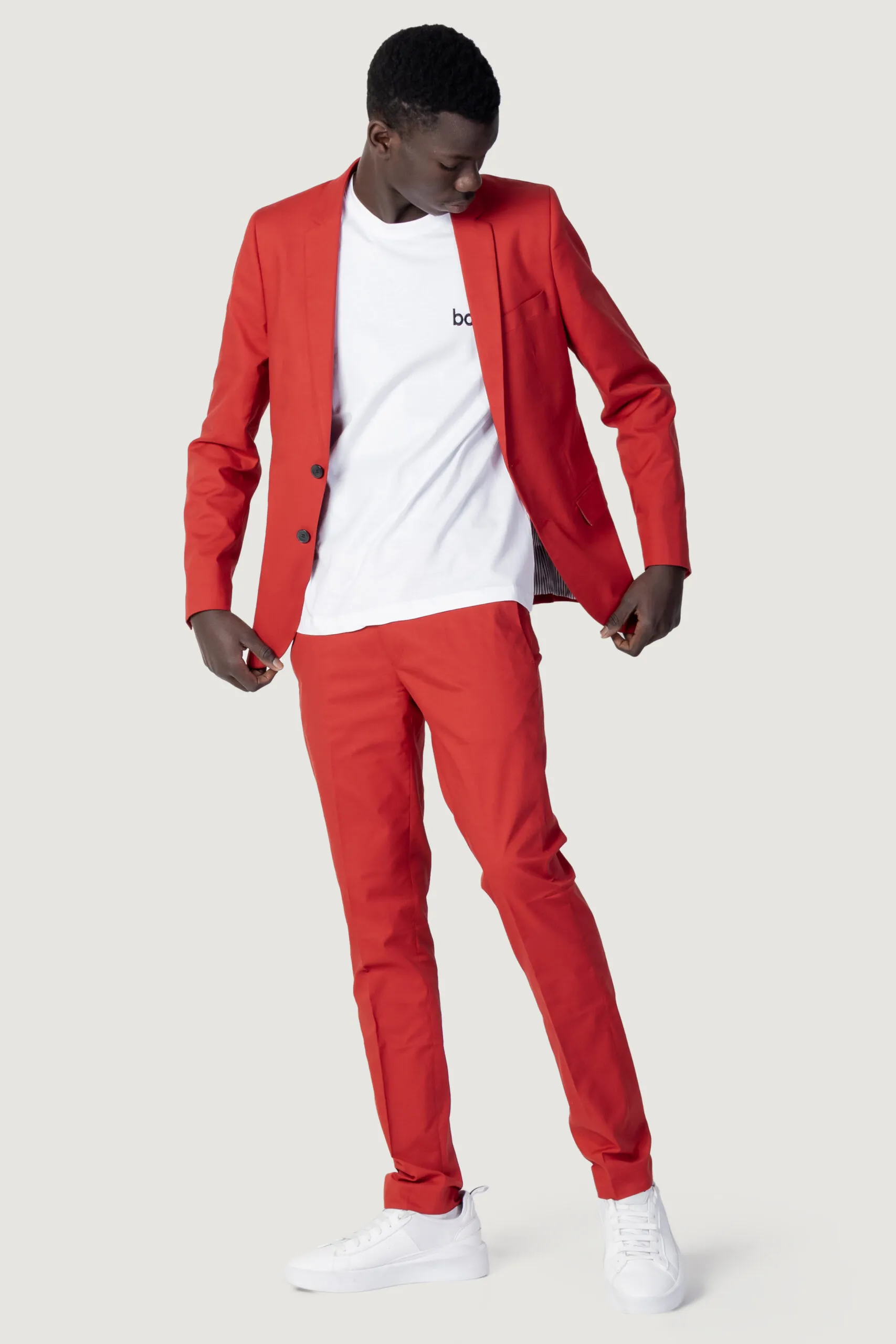 Pantaloni da completo Antony Morato bonnie slim fit in t Rosso