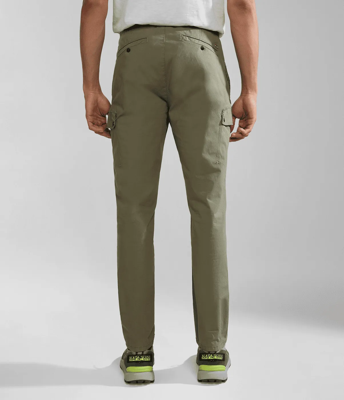 PANTALONI DA UOMO NAPAPIJRI M-DEASE GREEN LICHEN NP0A4I4U GAE