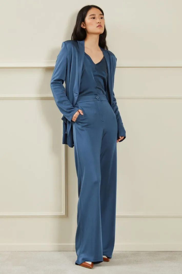 Pantaloni in pura viscosa
