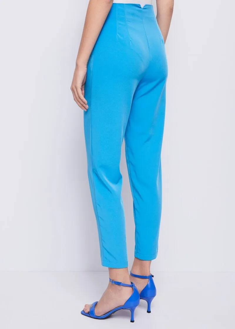 Pantaloni in tessuto fluido