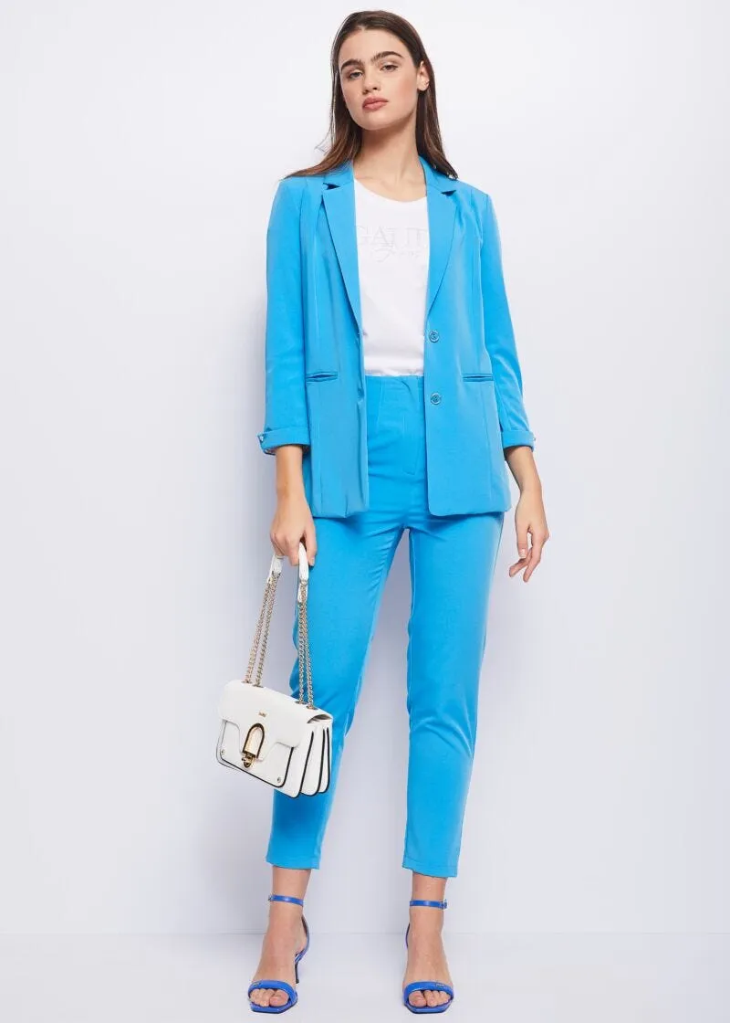Pantaloni in tessuto fluido