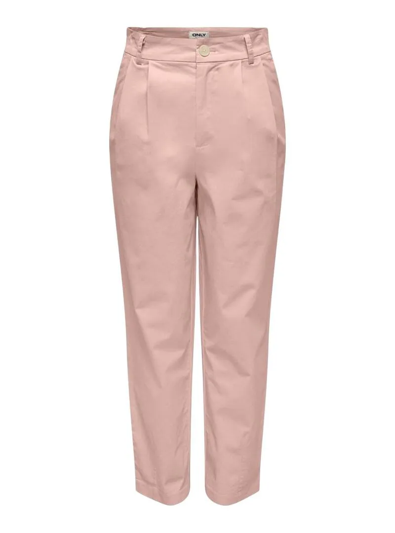 Pantaloni Only Maree rosa per donna
