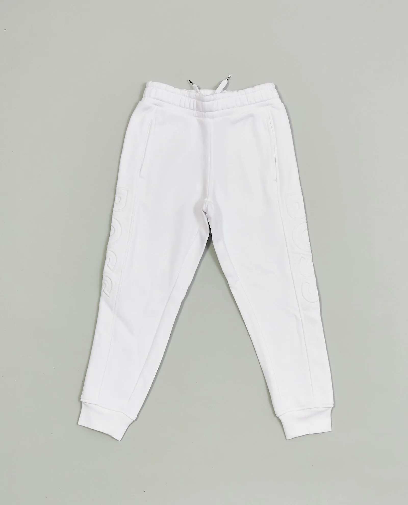 Pantaloni sportivi bambino Boss con logo in rilievo