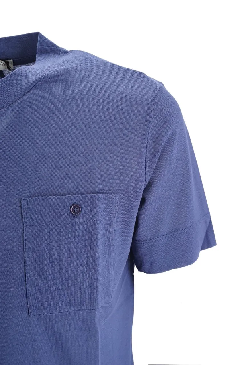 Paolo Pecora Crew Neck T-Shirt / Blue