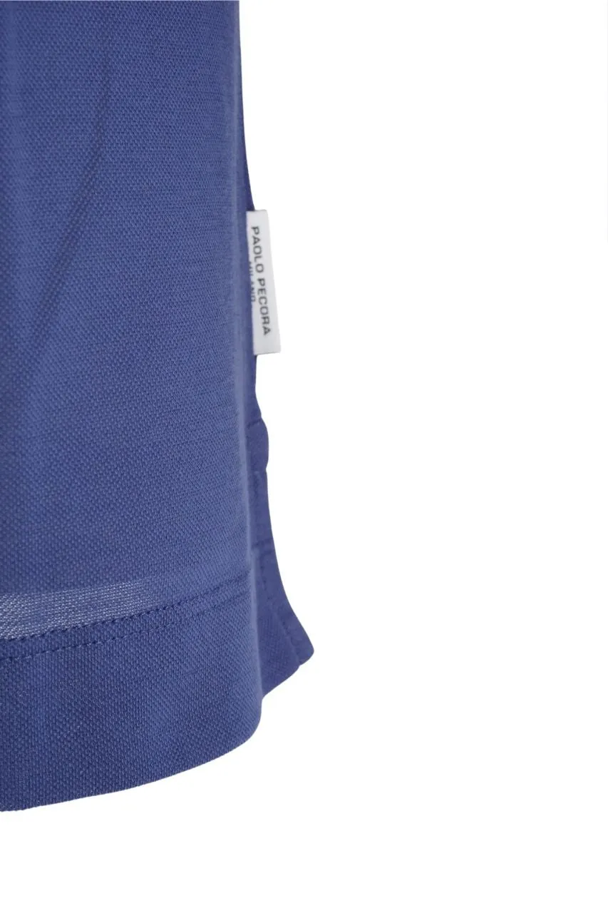 Paolo Pecora Crew Neck T-Shirt / Blue