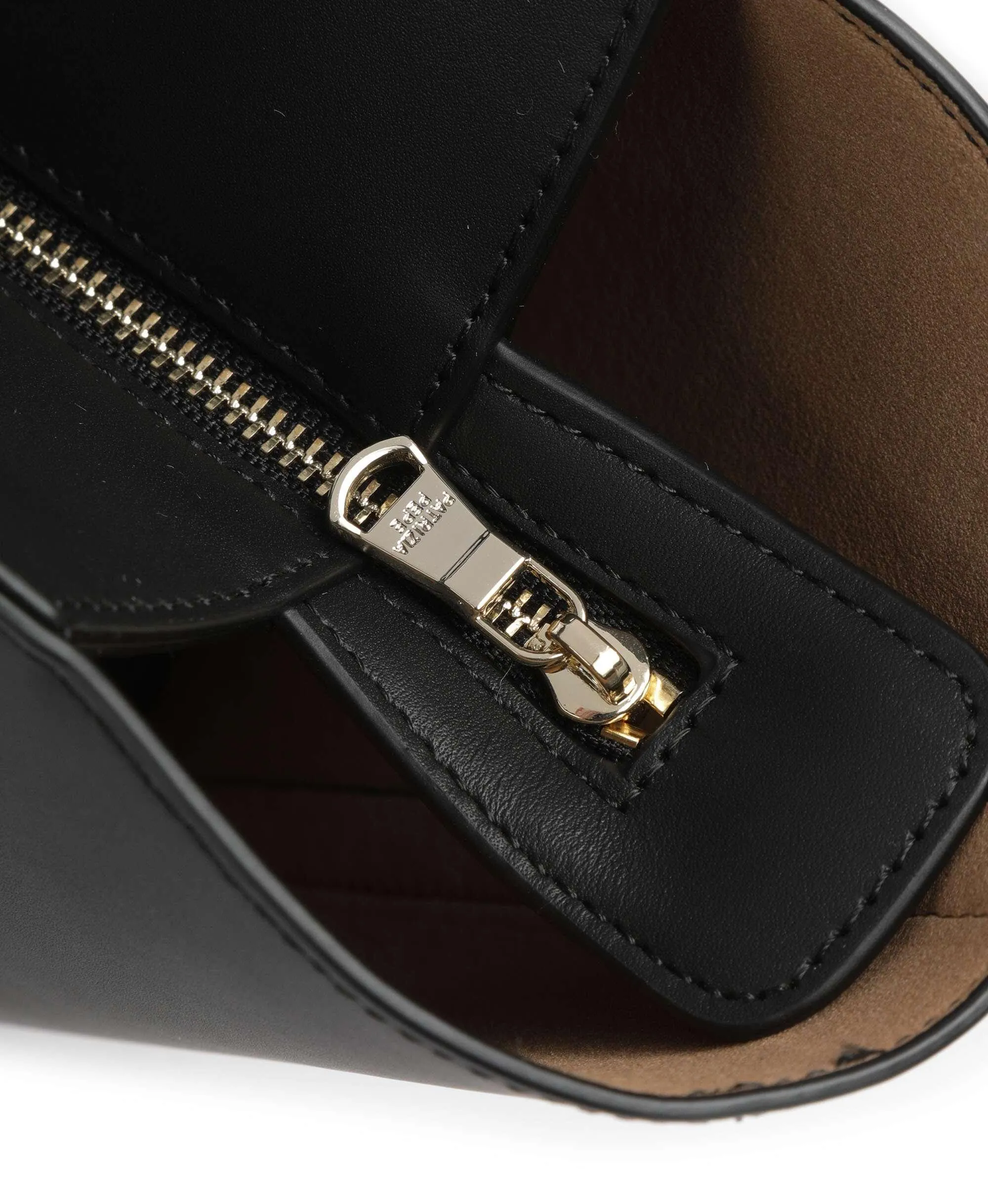  Patrizia Pepe Minimal City Borsa shopper pelle di vitello liscia nero  