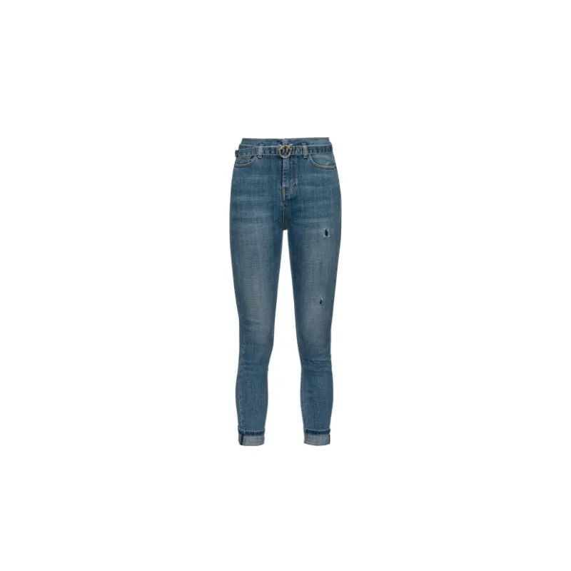 PINKO denim cross stretch SUSAN 25 skinny BLUE