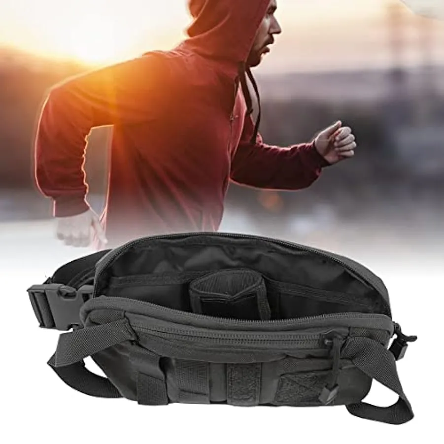 plplaaoo Borsa da Petto Per Uomo, Borsa a Tracolla Militare da Petto, Borsa da Viaggio Militare Impermeabile Multifunzione Borsa