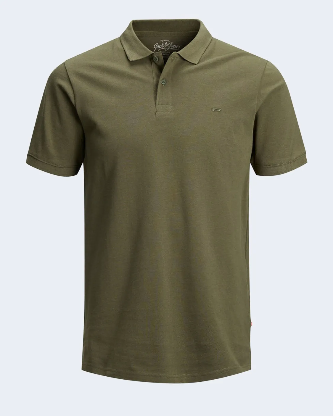Polo manica corta Jack Jones JJEBASIC SS NOOS Verde Oliva