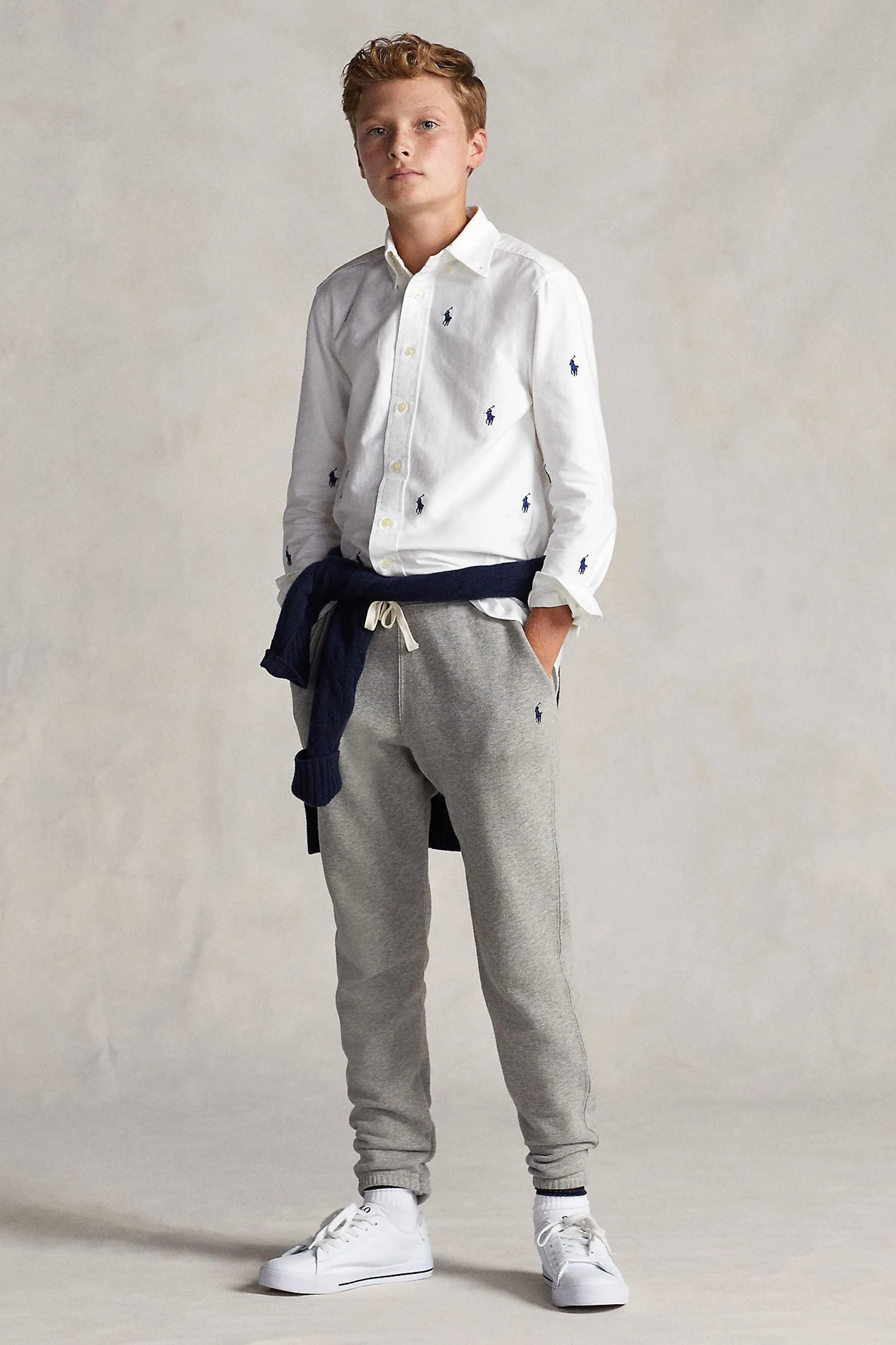 Polo Ralph Lauren - Pantaloni da jogging con logo da bambino    