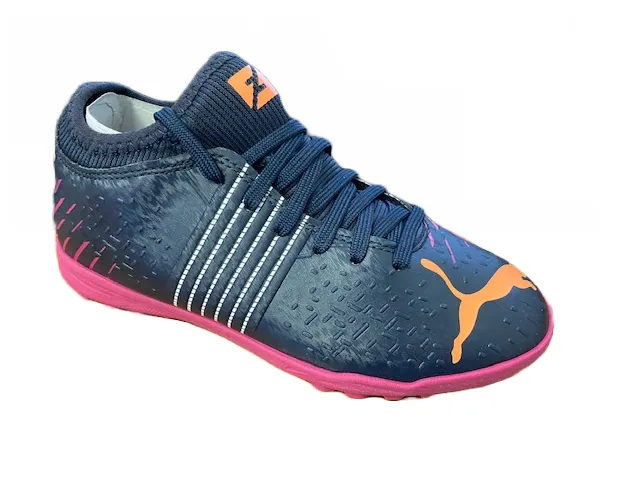 Puma Future Z 4.2 TT Jr unisex boy's soccer shoe 106509 02 parisian night-citrus-fuchsia