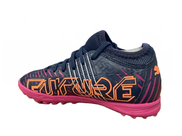Puma Future Z 4.2 TT Jr unisex boy's soccer shoe 106509 02 parisian night-citrus-fuchsia