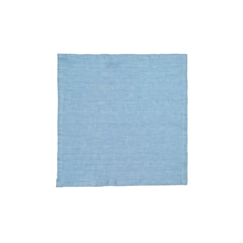Puro lino tavola 6 Tovaglioli 45x45 Puro Lino Orizzonte
