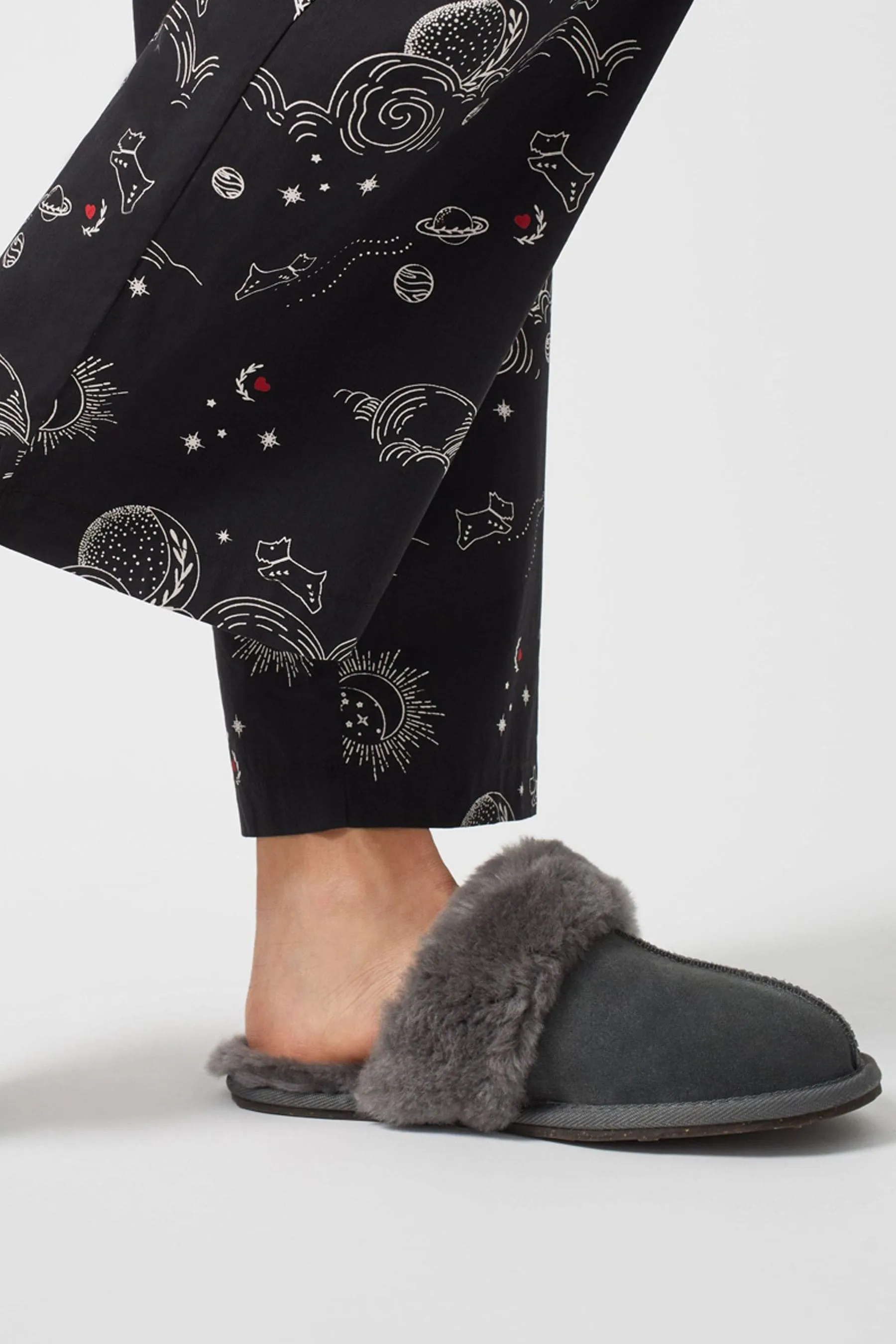 Radley Grigio - London Chelsea Creek 2.0 - Sabot in shearling