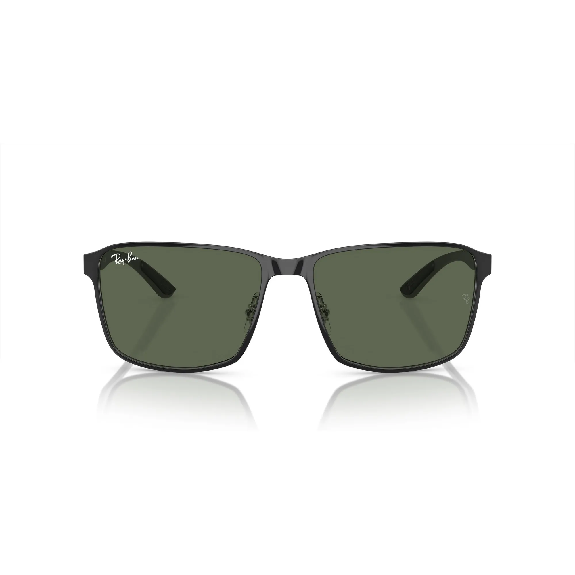   Ray-Ban RB 3721 - 914471 Nero Su Argento | Occhiale Da Sole Unisex 