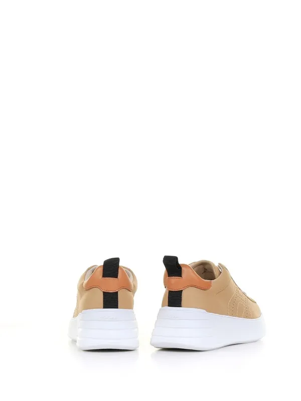 Rebel sneaker with embroidered side H