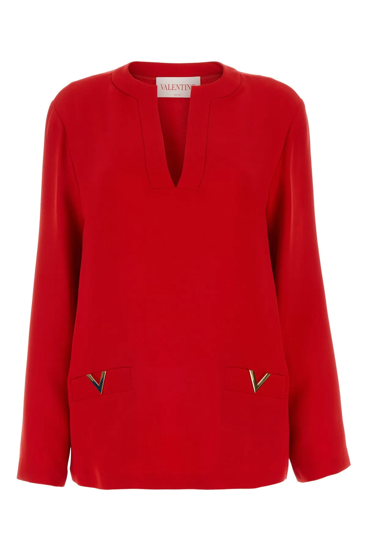 Red cady blouse    