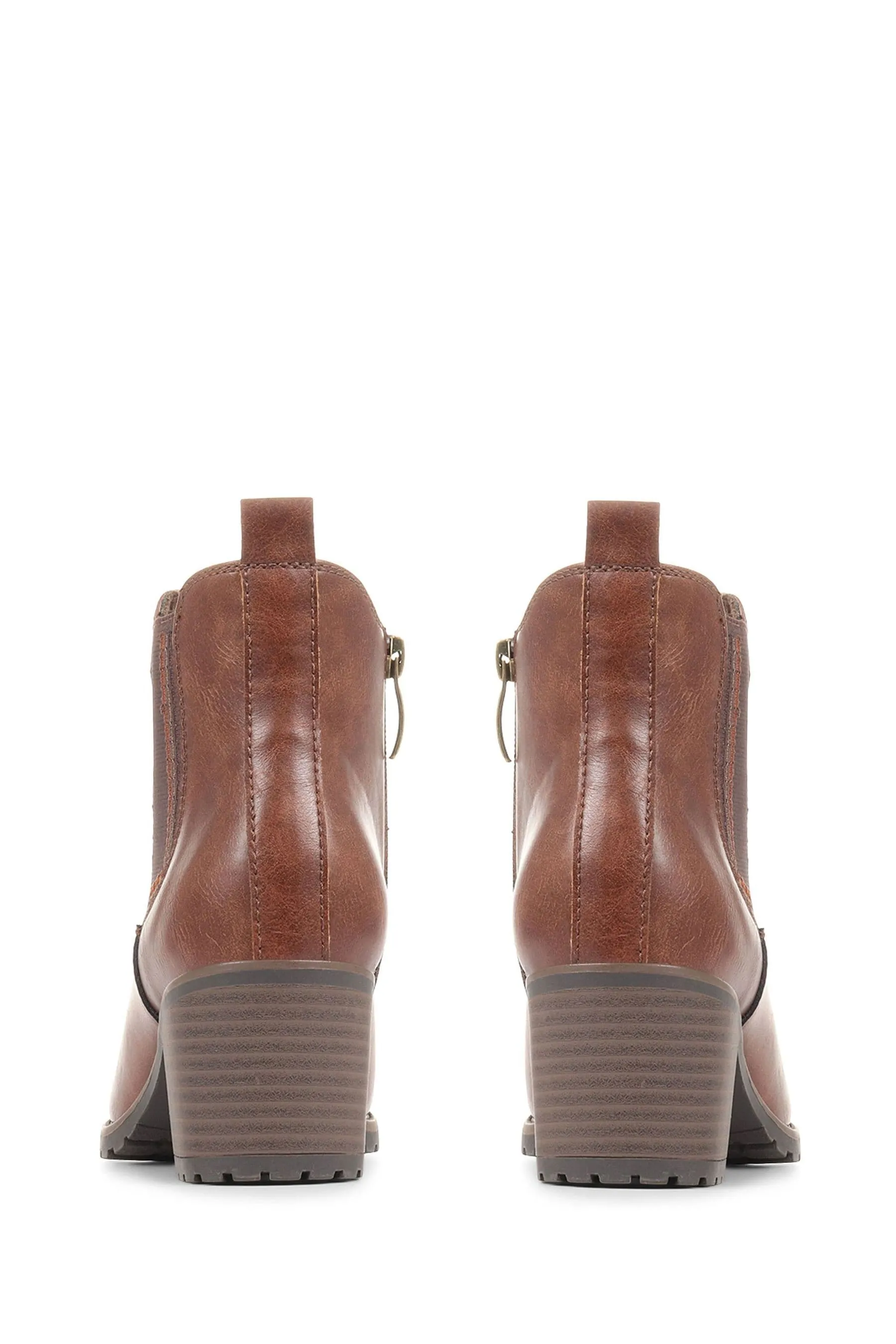 Relife by Pavers Naturale - Chelsea Stivali con tacco largo