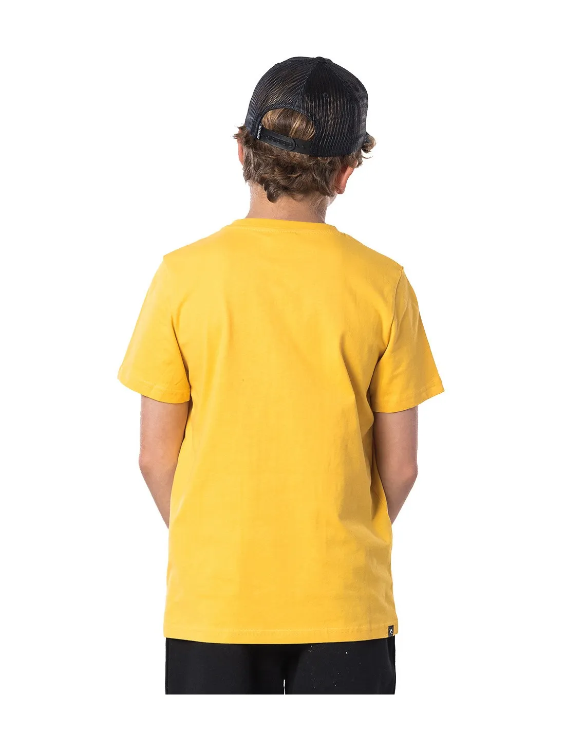 Rip Curl Coche Tee Boy Washed Yellow