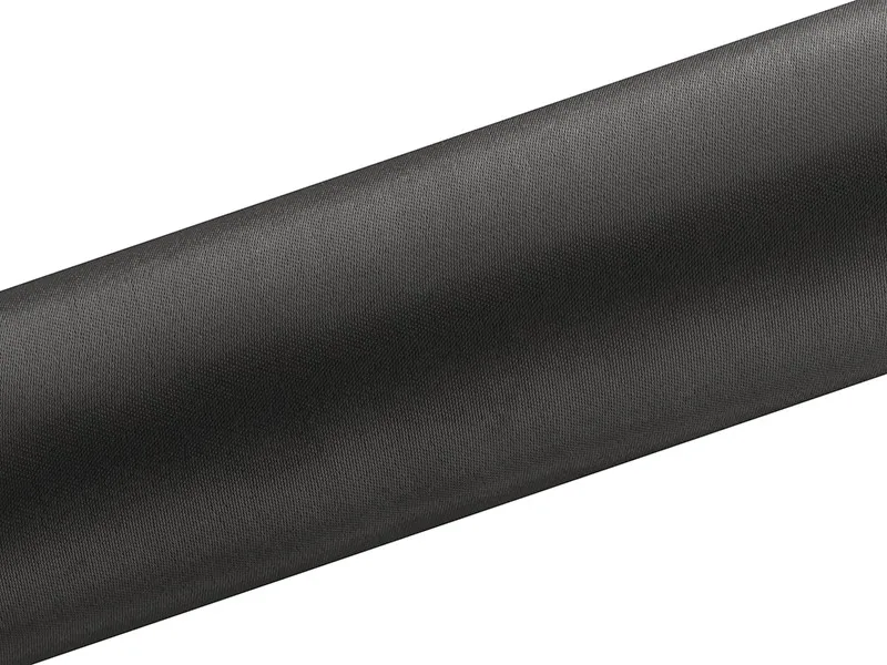 Runner da tavolo in raso nero 16cm x 9m