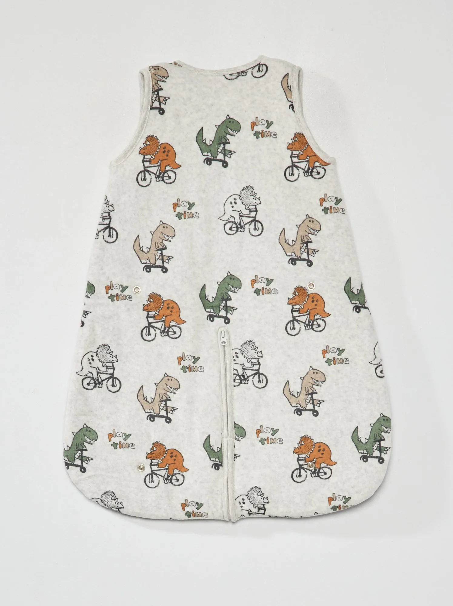 Sacco nanna in velluto - speciale passeggio TOG 3 - GRIGIO