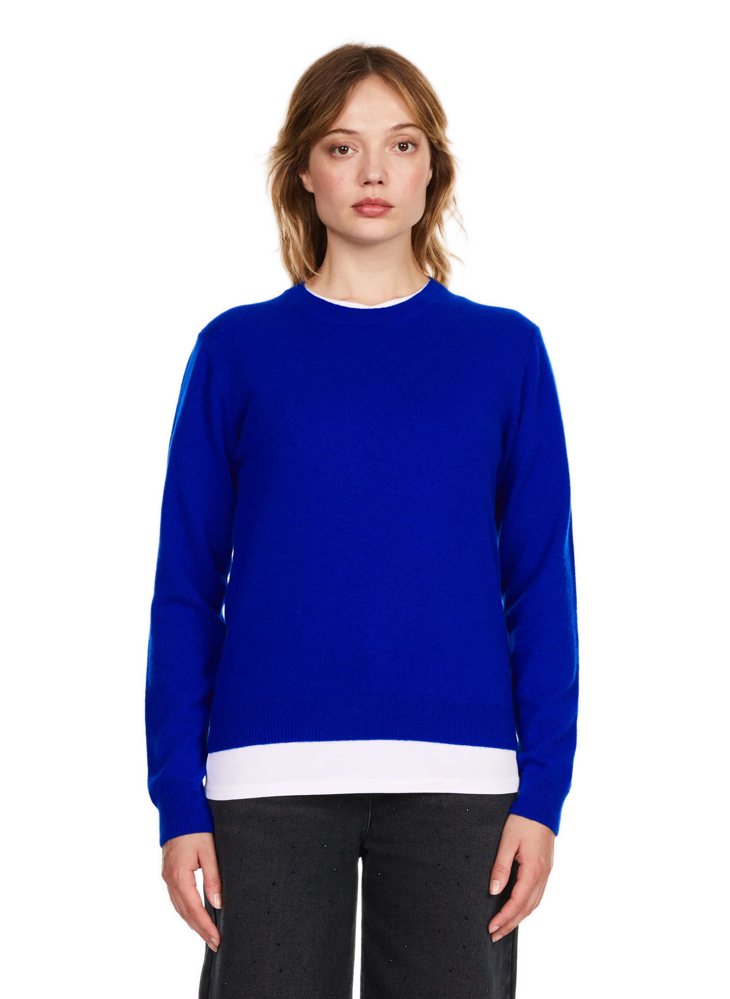  SAISON 1865   QIRIA - Maglione diritto in cashmere | Blu
