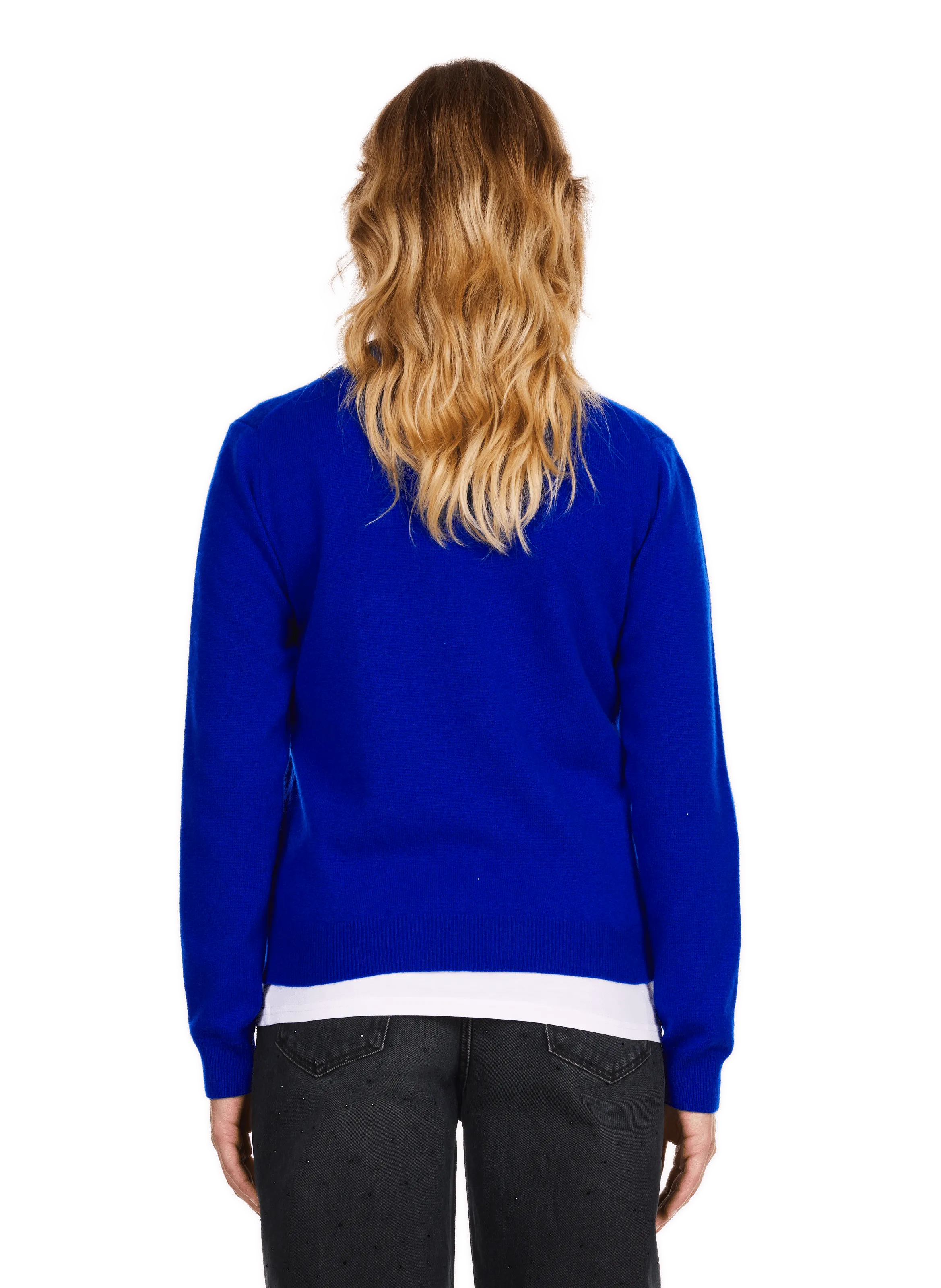  SAISON 1865   QIRIA - Maglione diritto in cashmere | Blu