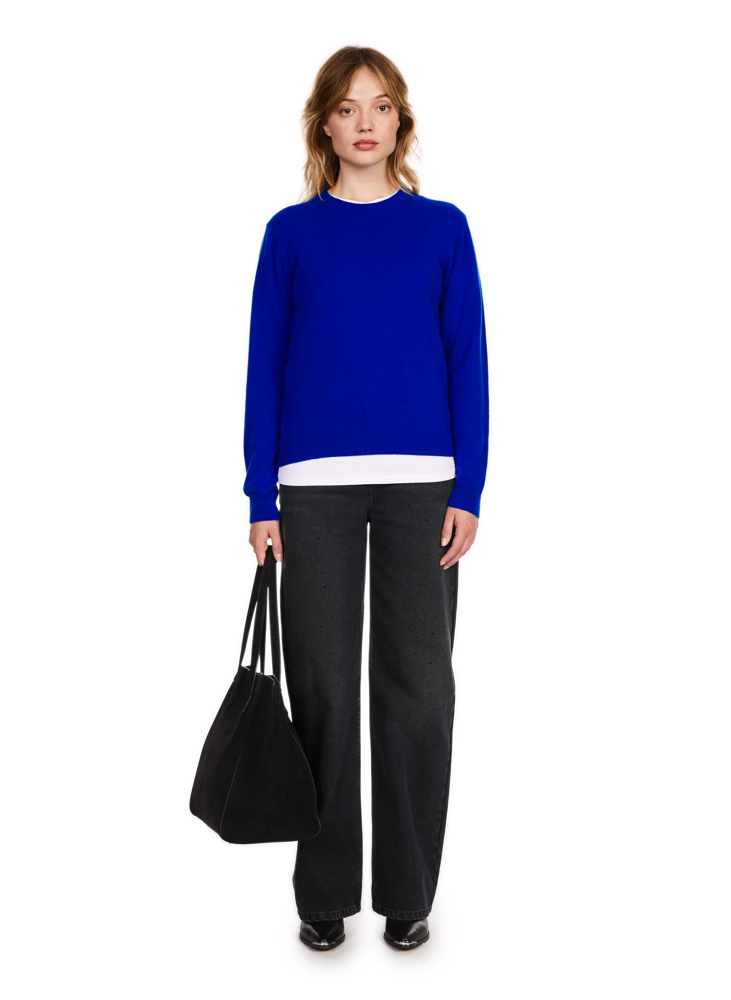  SAISON 1865   QIRIA - Maglione diritto in cashmere | Blu