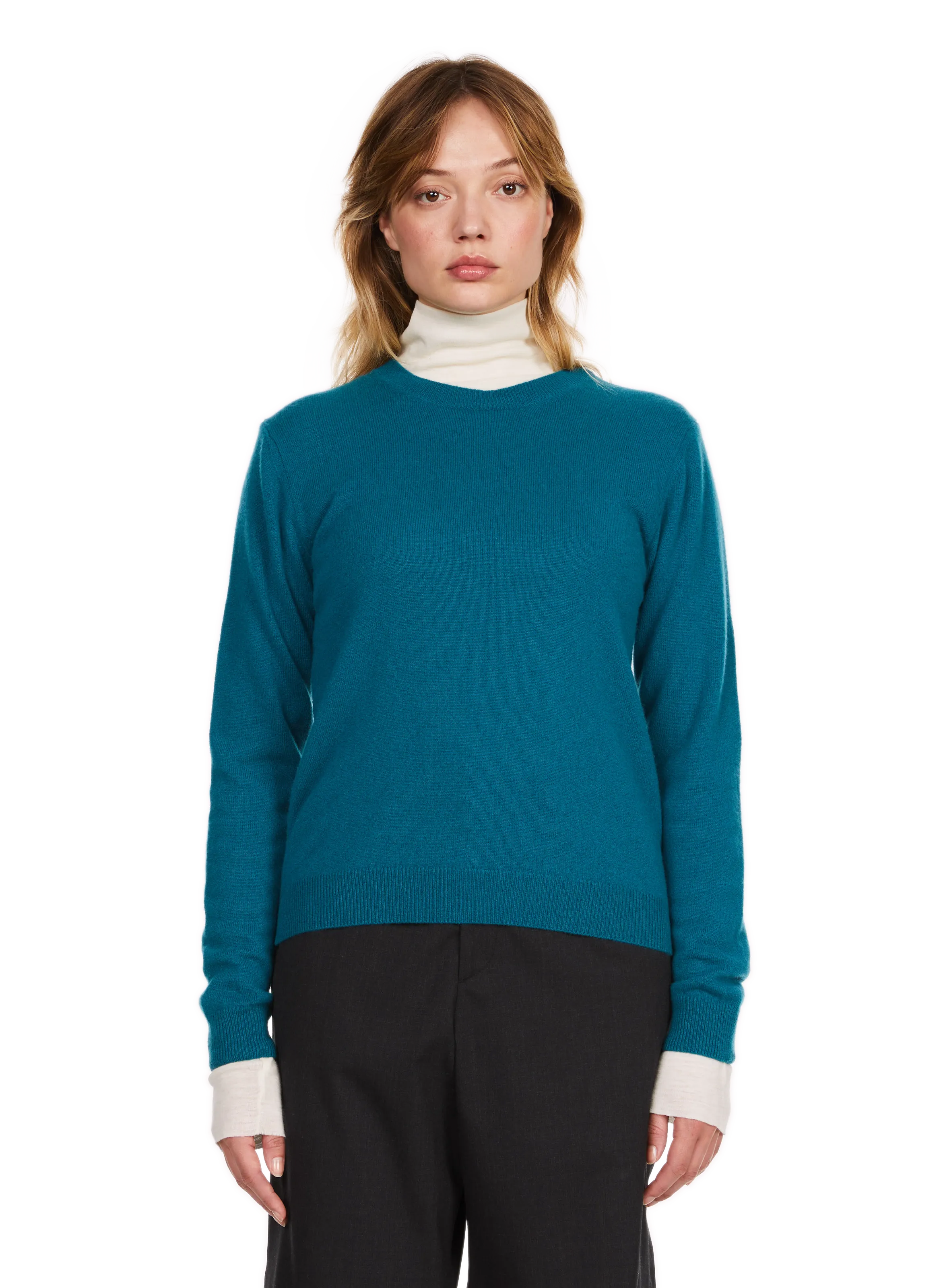  SAISON 1865   QIRIA - Maglione diritto in cashmere | Verde