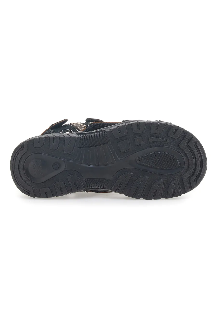 Sandali Marroni Con Sottopiede In Vera Pelle Superga 86545