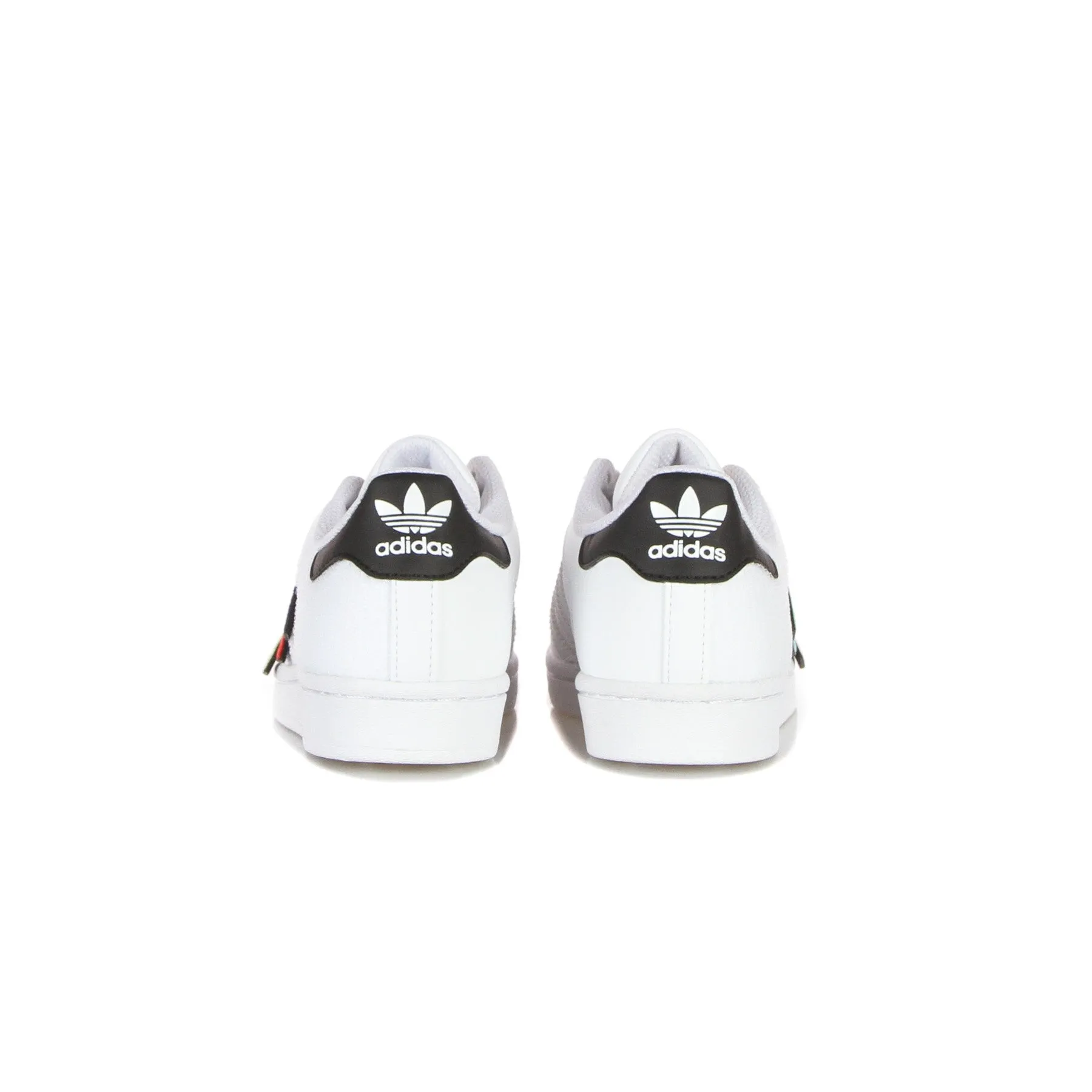Scarpa Bassa Ragazzo Superstar J Cloud White/core Black/gold Metallic