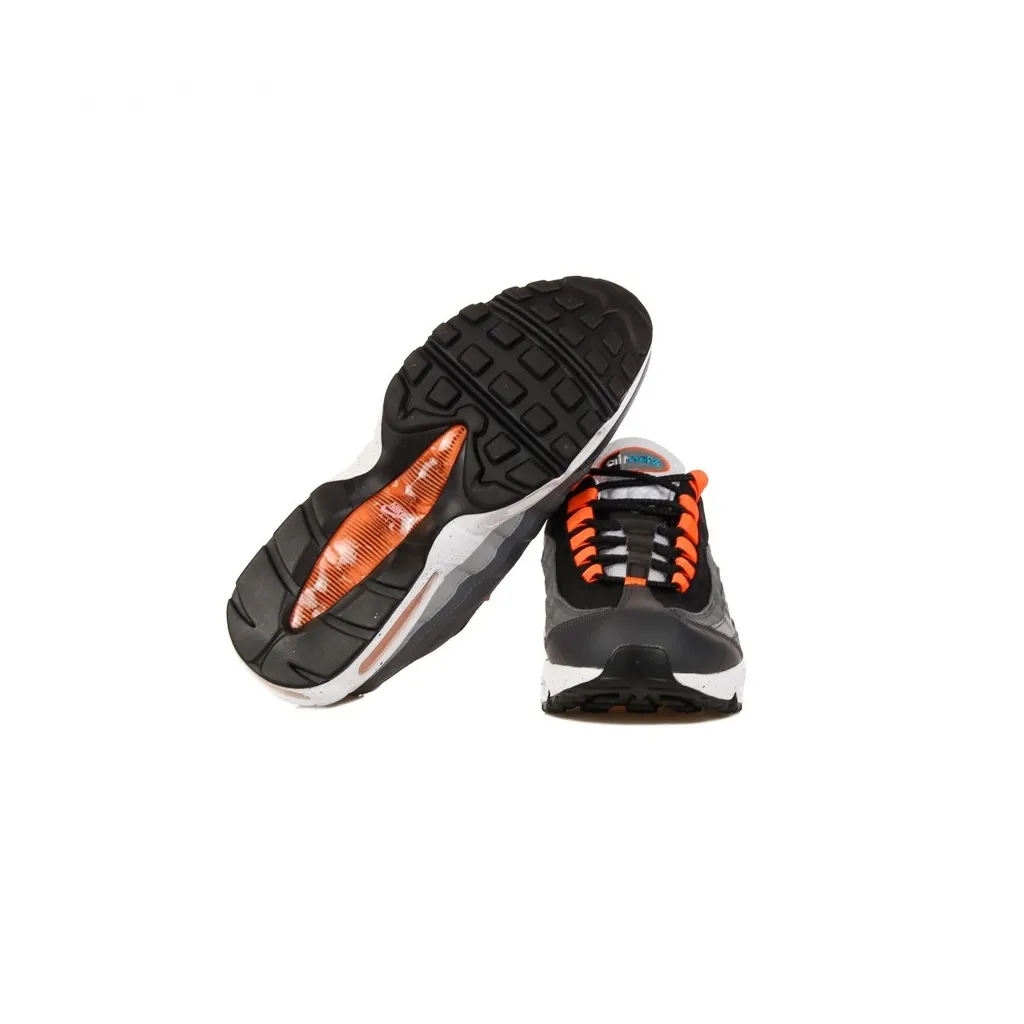 scarpa bassa uomo air max 95 BLACK/AQUAMARINE/TURF ORANGE/WHITE