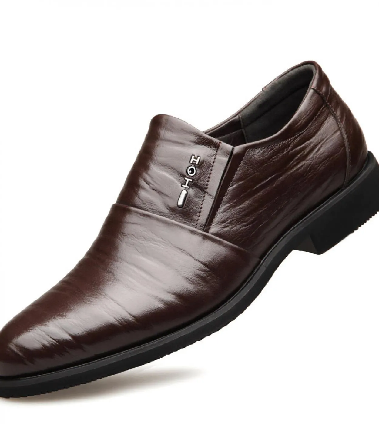 Scarpe da uomo nuove Scarpe in pelle di vacchetta in pelle Scarpe da uomo comode basse Scarpe singole casual britanniche Scarpe