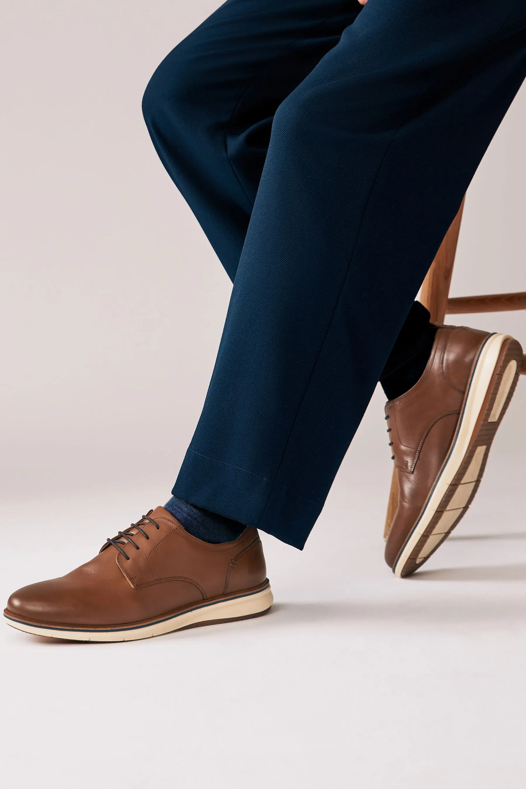 Scarpe derby in pelle    