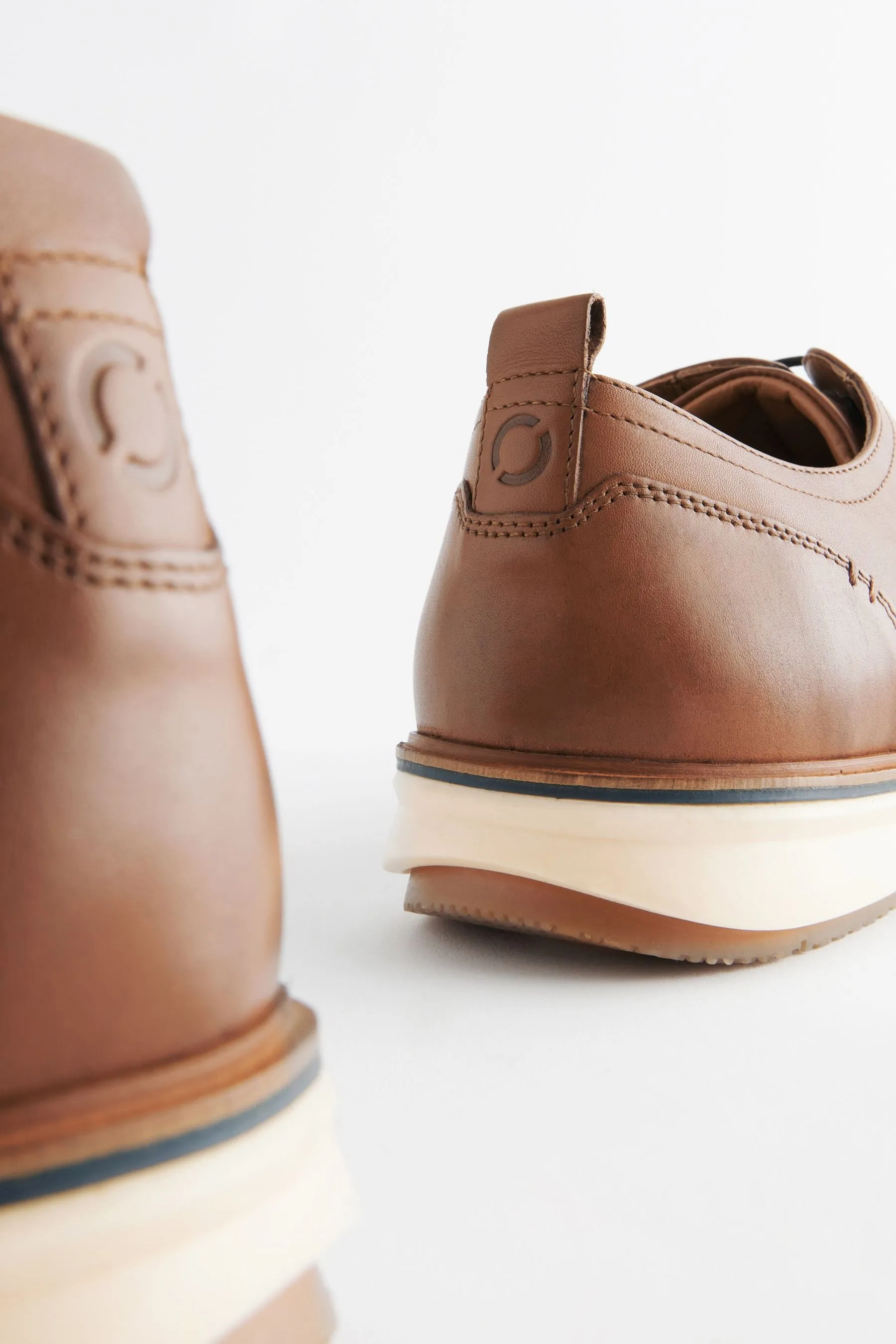 Scarpe derby in pelle    