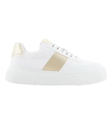 Scarpe Donna AX Armani Exchange XDX134 T782 Bianco Oro