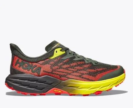 Scarpe Uomo Hoka M Speedgoat 5 1123157 TFST Verde