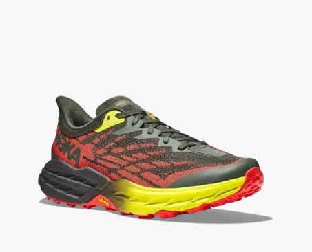 Scarpe Uomo Hoka M Speedgoat 5 1123157 TFST Verde