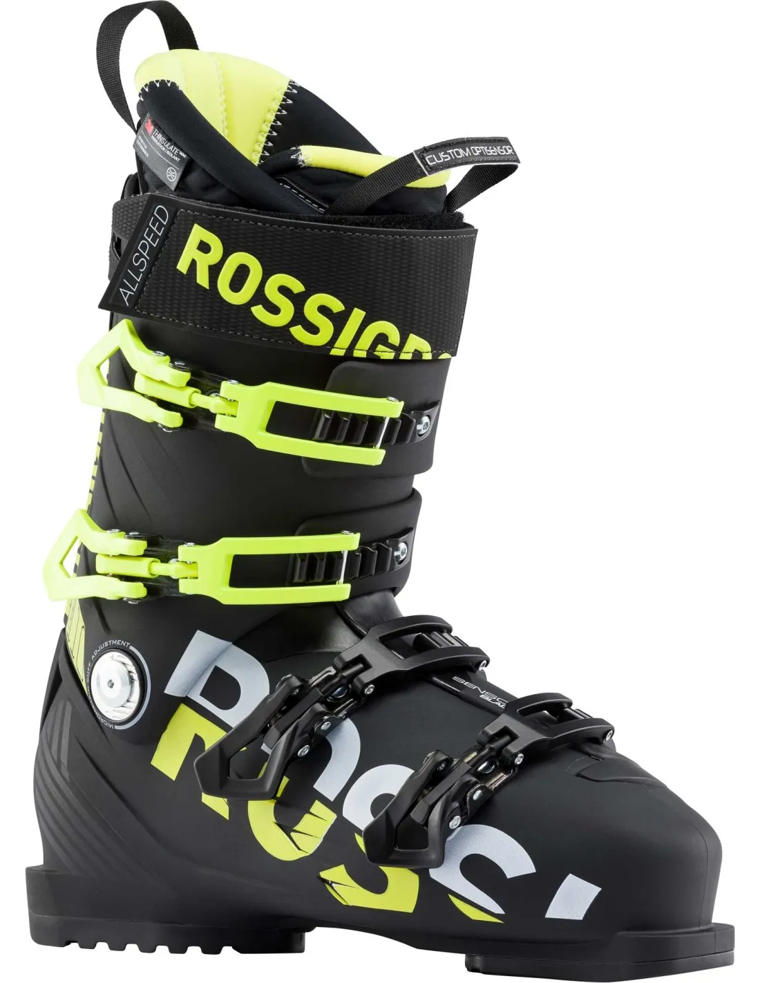 Scarponi da sci Rossignol Allspeed Pro 110 Nero / Verde