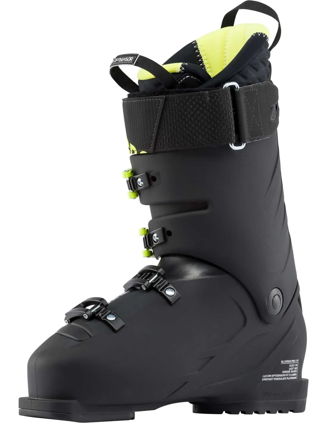 Scarponi da sci Rossignol Allspeed Pro 110 Nero / Verde