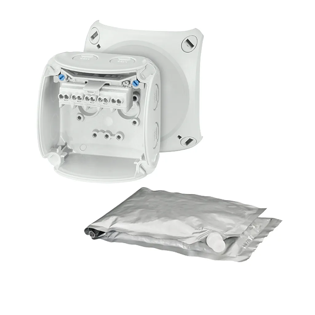Scatola morsettiera HENSEL, Policarbonato Grigio, 62 x 93 x 93mm, IP68