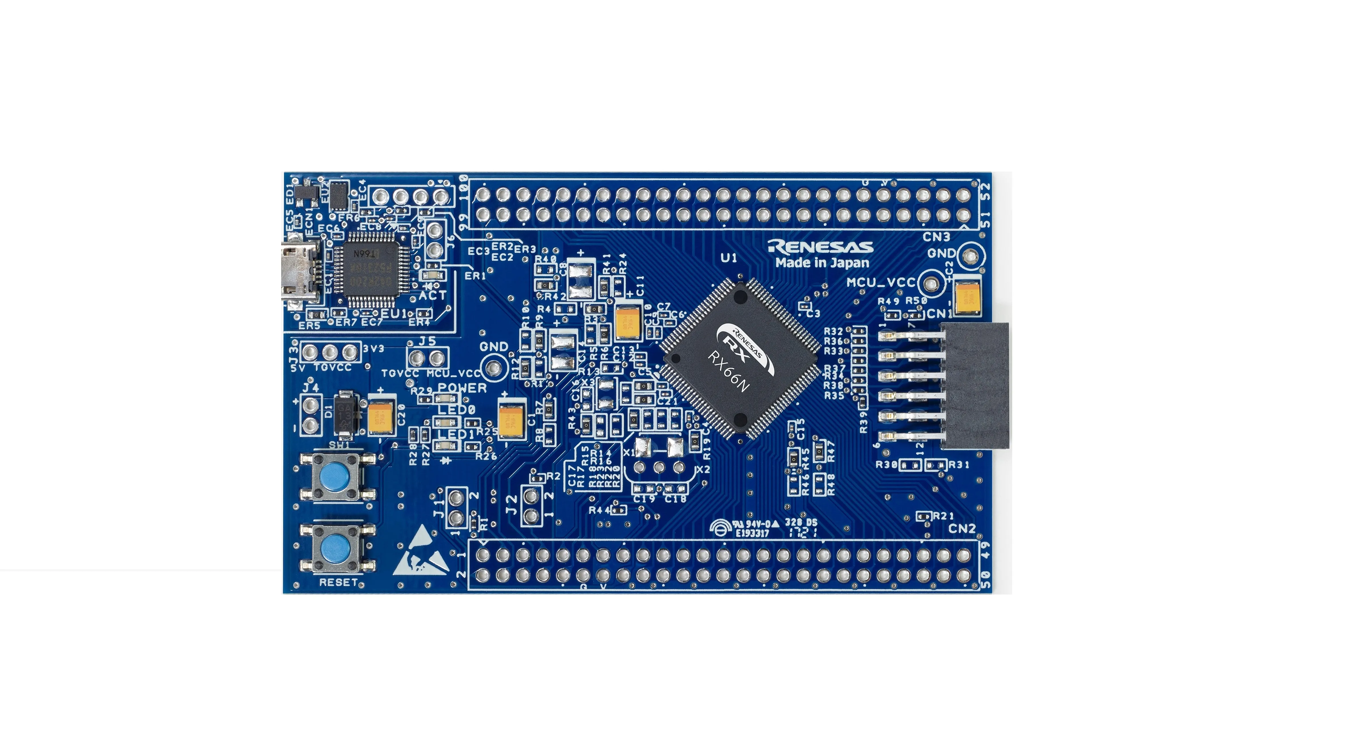 Scheda target Target Board for RX66N LED Blink Control Program Renesas Electronics, CPU CPU RXv3