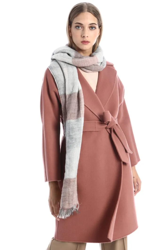 Sciarpa fantasia maxi check