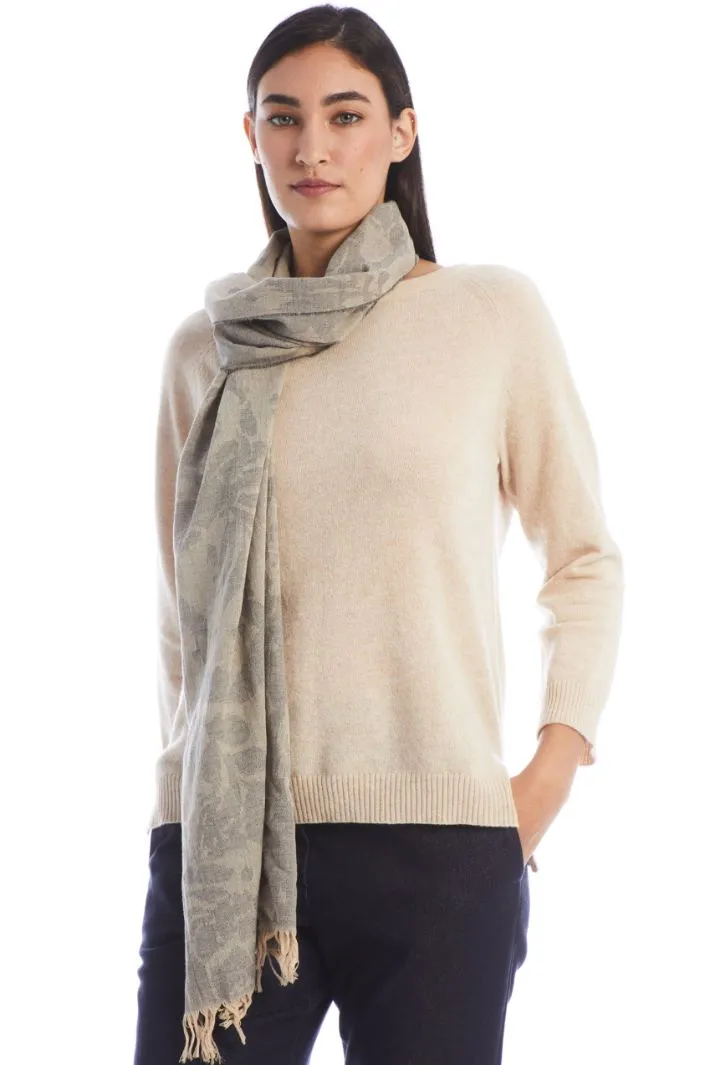 Sciarpa jacquard