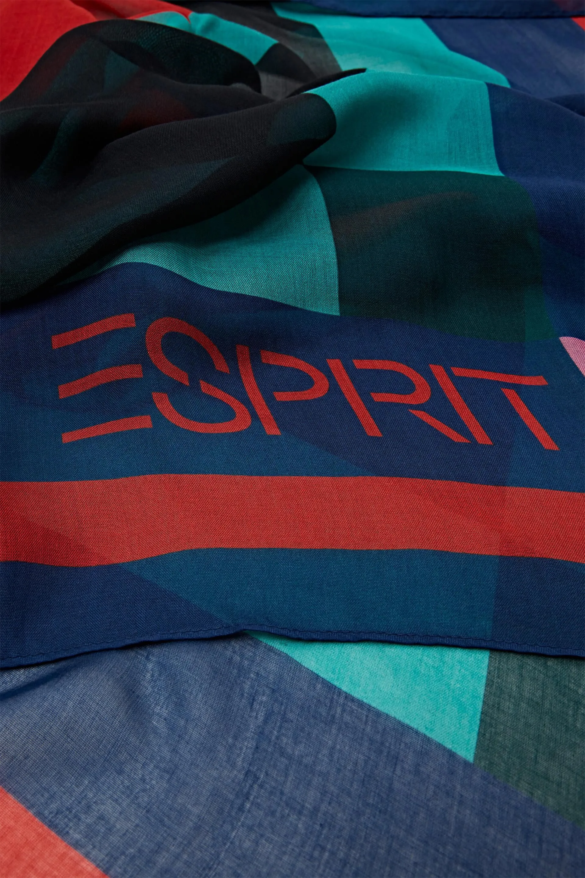 Sciarpa leggera con logo
