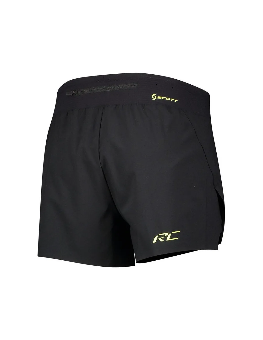 Short Scott Rc Run Split Neri / Gialli