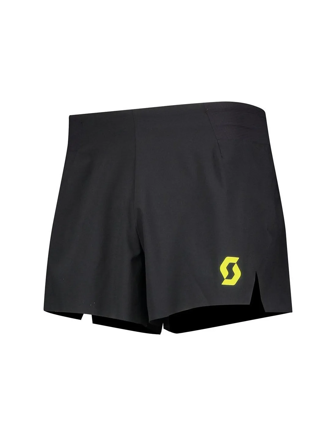 Short Scott Rc Run Split Neri / Gialli